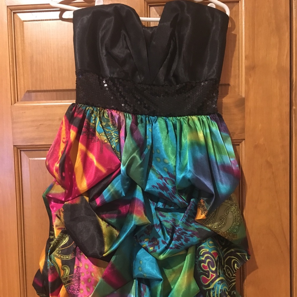 Strapless dress
